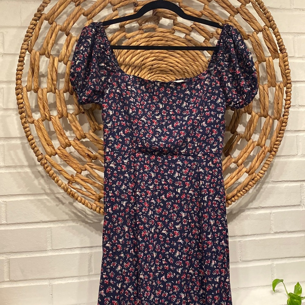 Floral midi dress